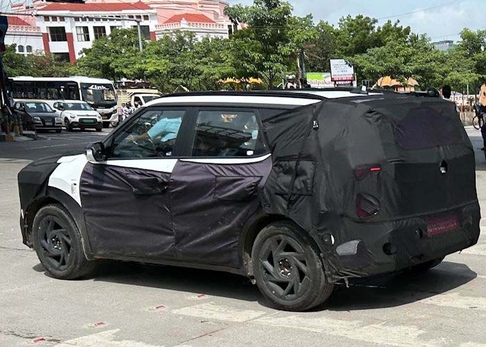 Back of Next-Gen Kia Seltos. Next-Gen Kia Seltos India