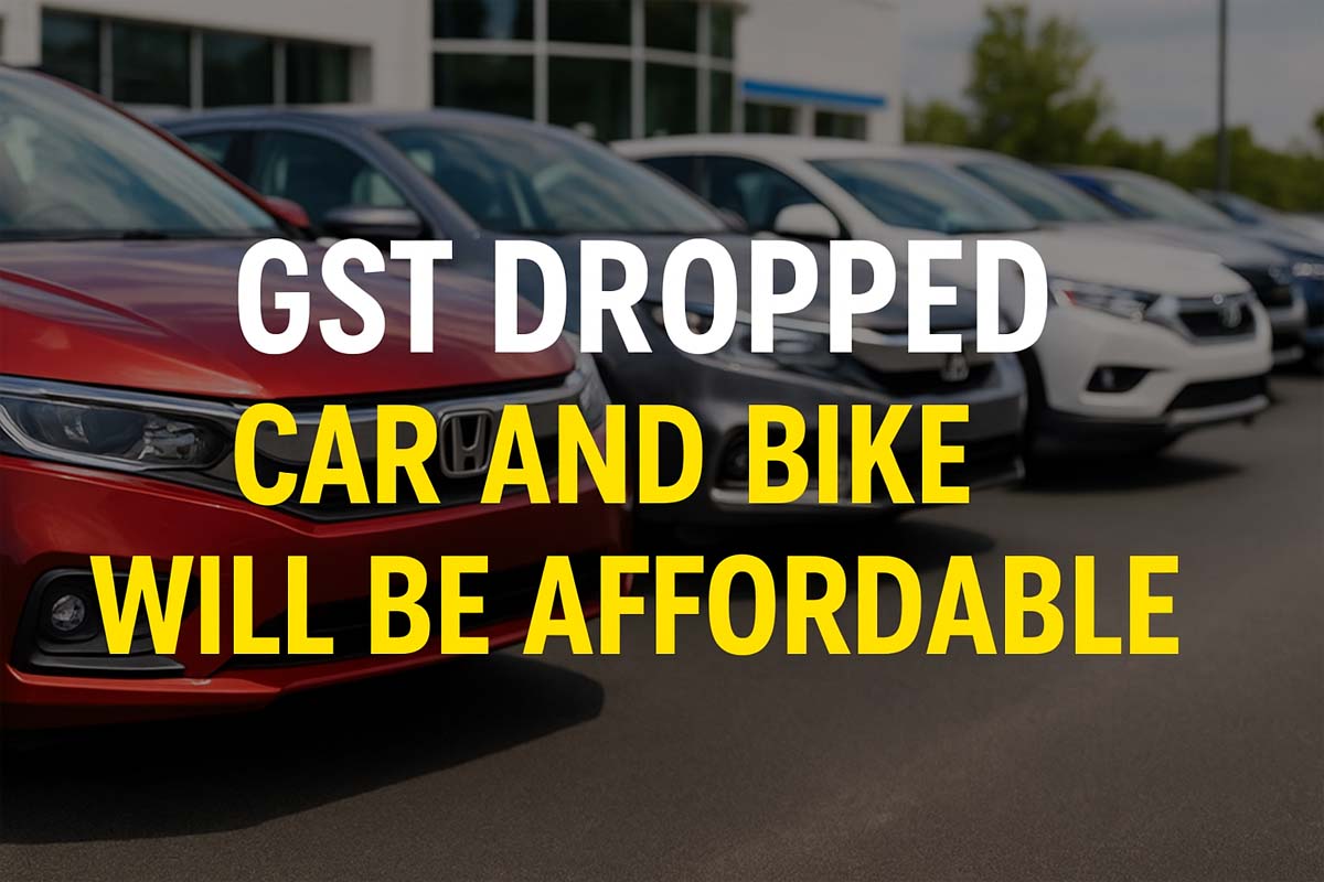 GST Dropped- Car and Bike will be Affordable