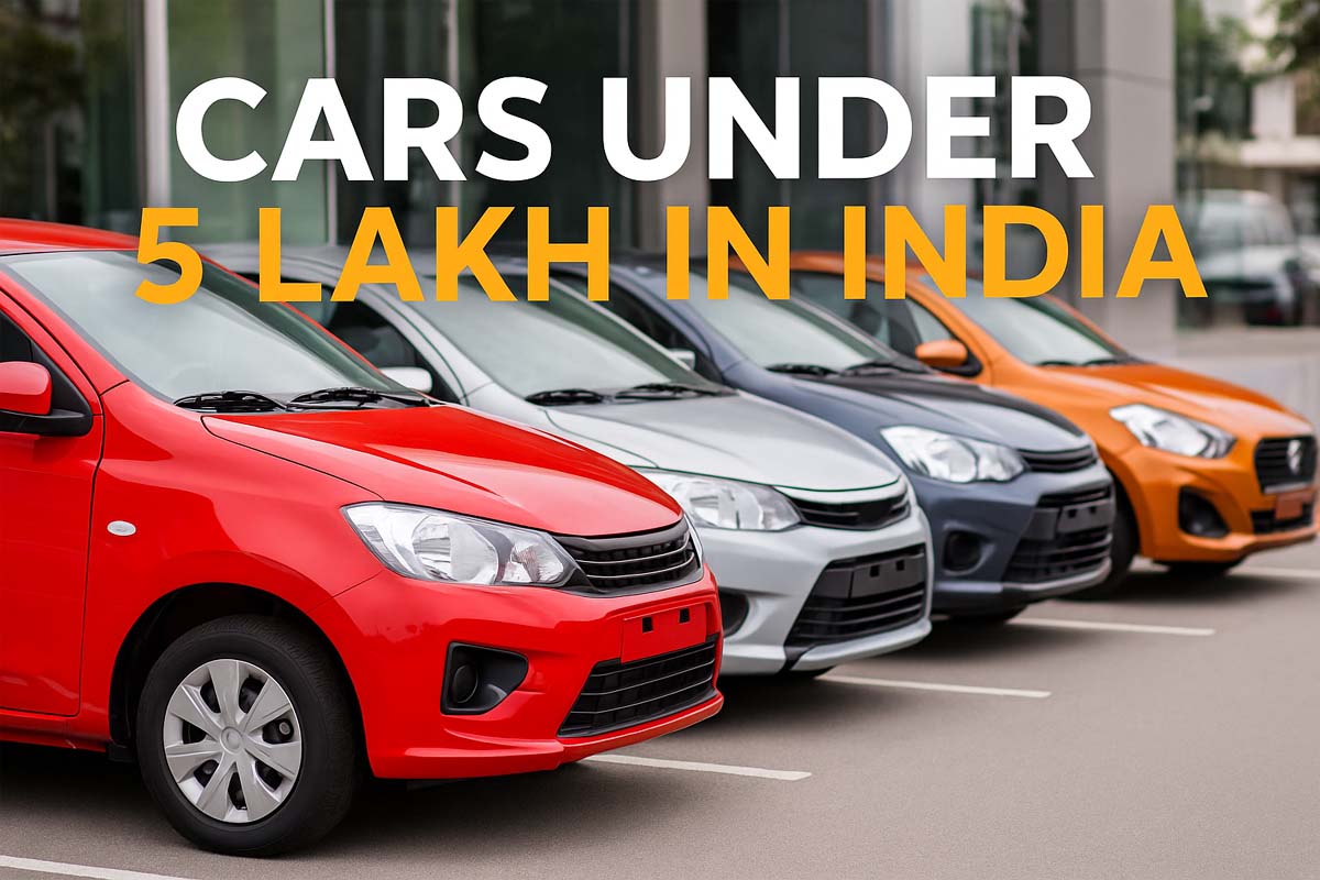 Top Cars Under 5 Lakh in India