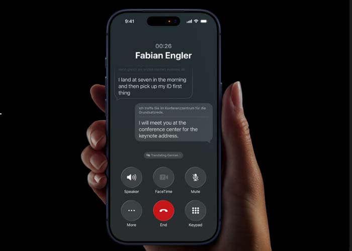 iOS 26 Liquid Design new interface screenshot
