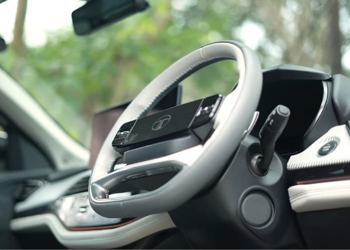 Tata Harrier EV 2025 compared with MG ZS EV electric SUV in India