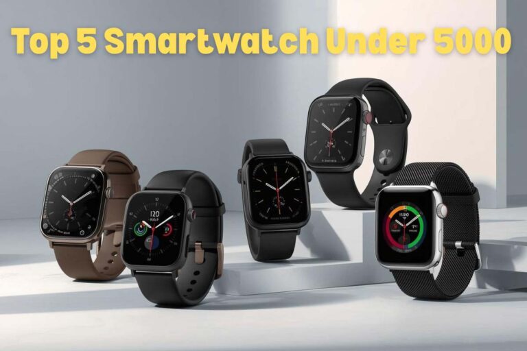 Top 5 smartwatch under 5000 in Flipkart Big Billion Day 2025