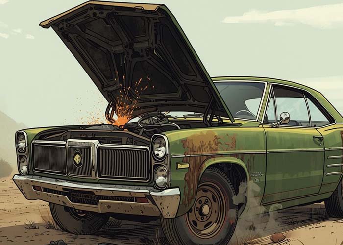 Engine oil and coolant check for petrol and diesel cars