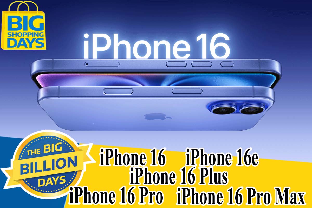 iPhone 16 Series Gets Massive Discount on Flipkart Big Billion Day Sale