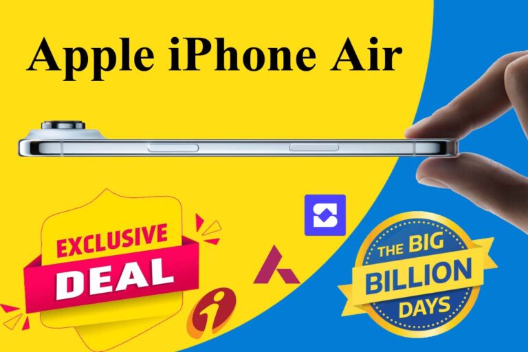 iPhone Air with ultra-thin design and advanced features available at Flipkart Big Billion Day 2025 discount