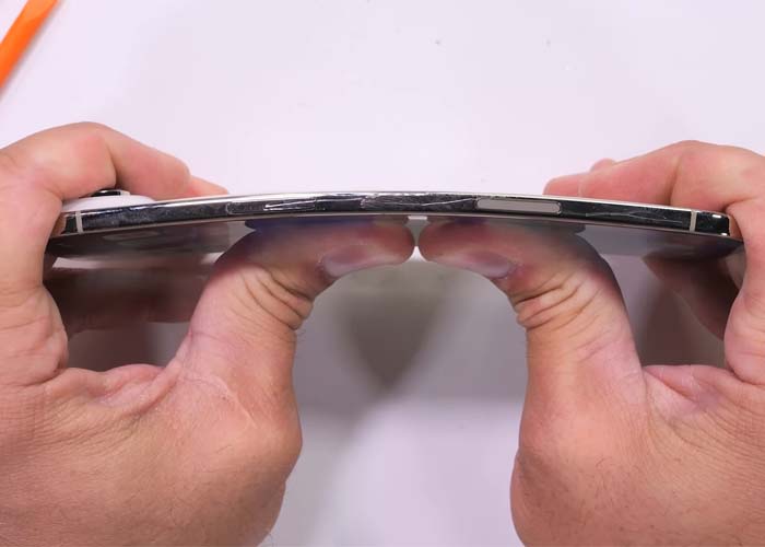 Drop test of iPhone Air from multiple angles