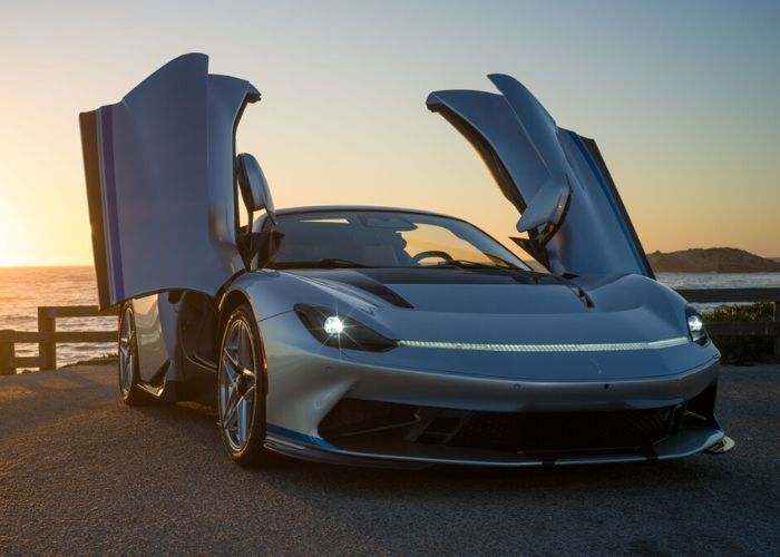 Automobili Pininfarina Battista front view hypercar design