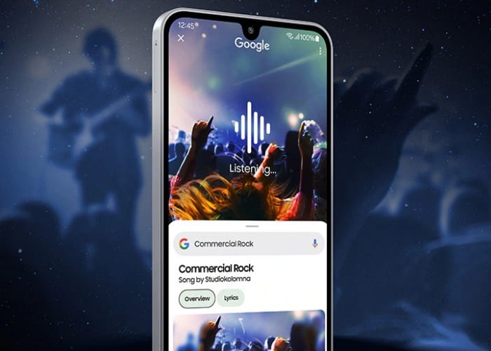 Circle to Search with Google feature on Samsung M17 5G