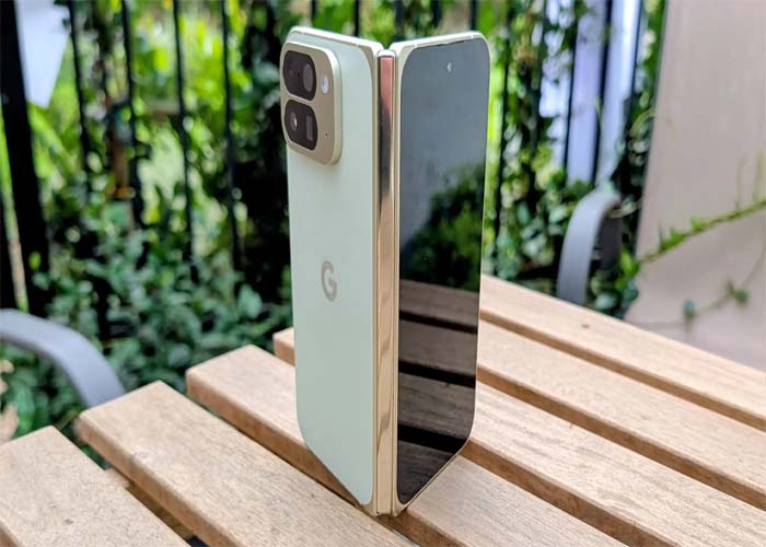 Pixel 10 Pro Fold outer Actua display with vivid brightness