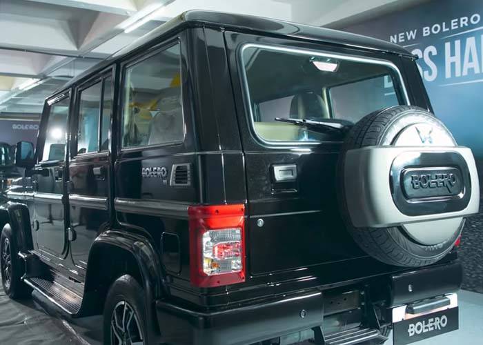 RideFlo technology suspension system in Mahindra Bolero 2025