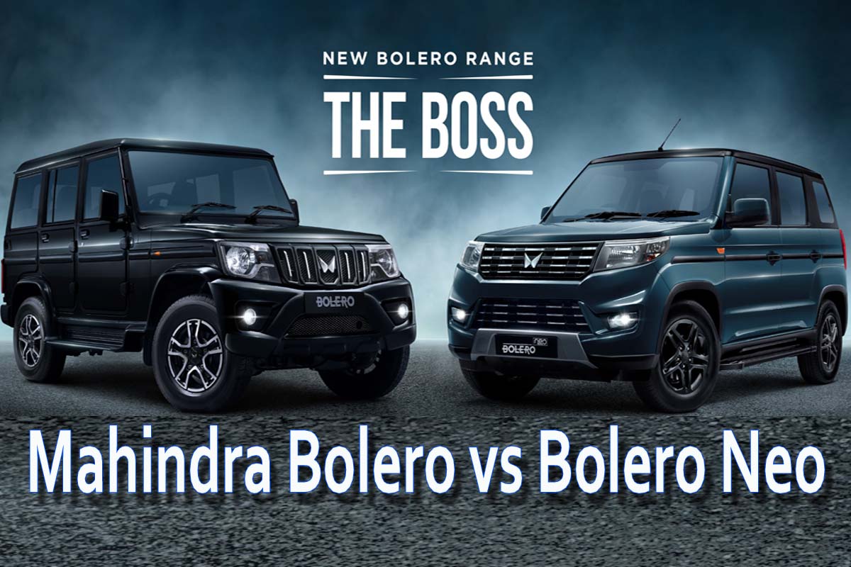 Mahindra Bolero vs Bolero Neo 2025 – price, features, comfort, and design comparison