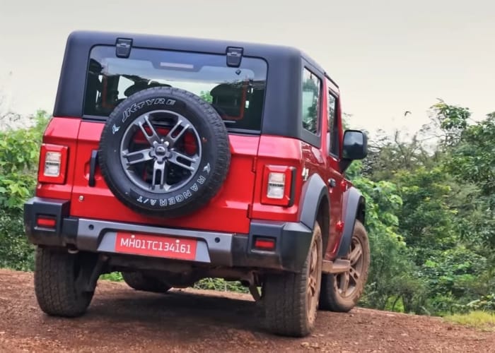 Mahindra Thar 2025 cabin seating and comfort features