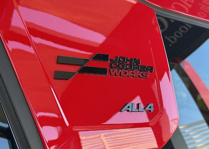 Mini JCW Countryman ALL4 rear design and taillights