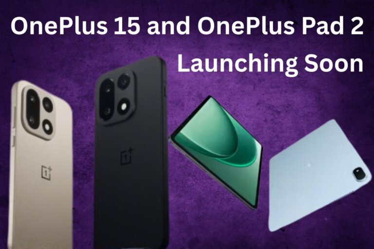 OnePlus Pad 2 and OnePlus 15 launch confirmed for October 27 with new color options and specs