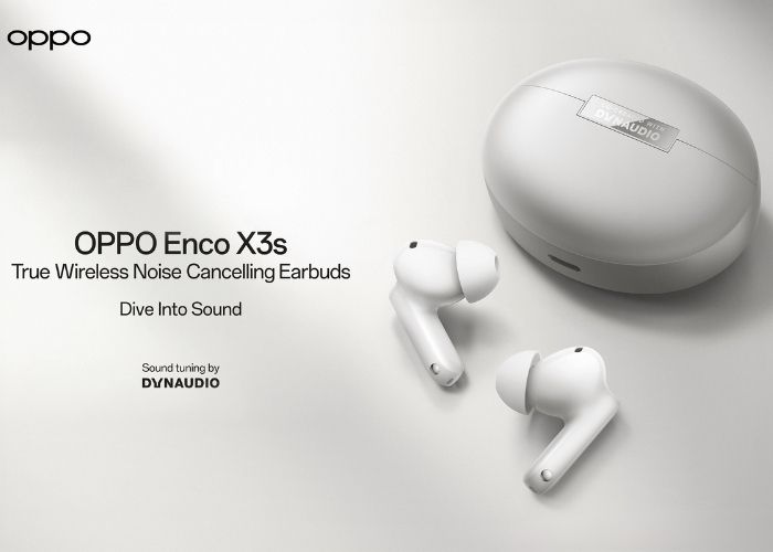OPPO Enco X3s earbuds with advanced human voice noise cancellation technology