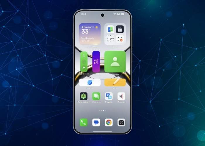 OPPO Find X9 Pro premium display with slim bezels and stylish design