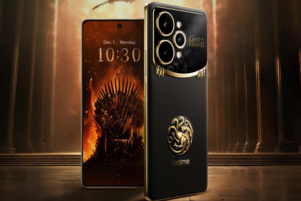 Realme 15 Pro Game of Thrones Limited Edition India launch event showcasing exclusive design and features