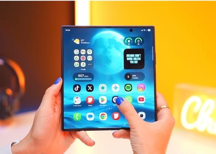 Pixel 10 Pro Fold running on Google Tensor G5 processor