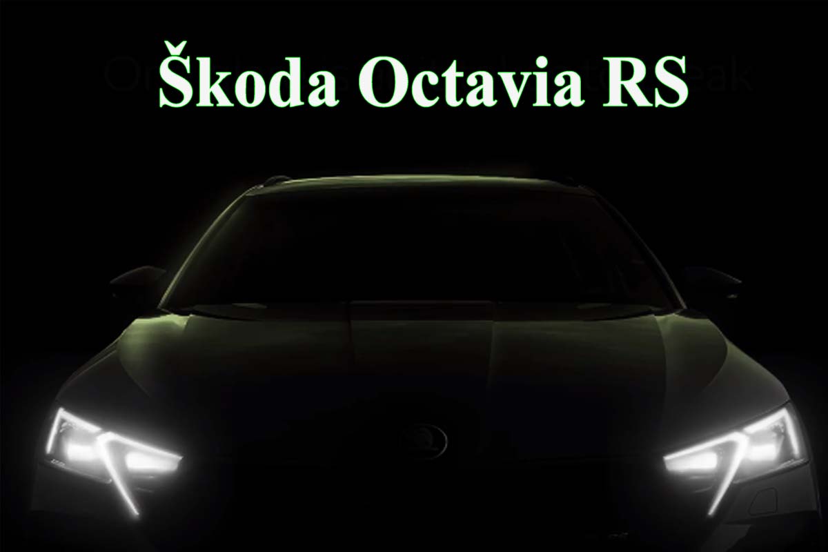 2025 Skoda Octavia RS Liftback and Estate with sporty design and advanced features