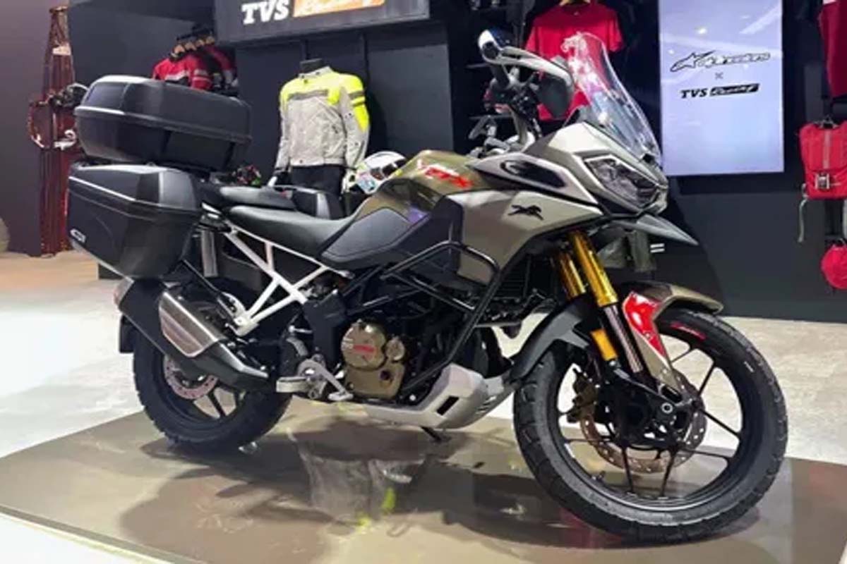 TVS Apache RTX 300 expected design and adventure styling