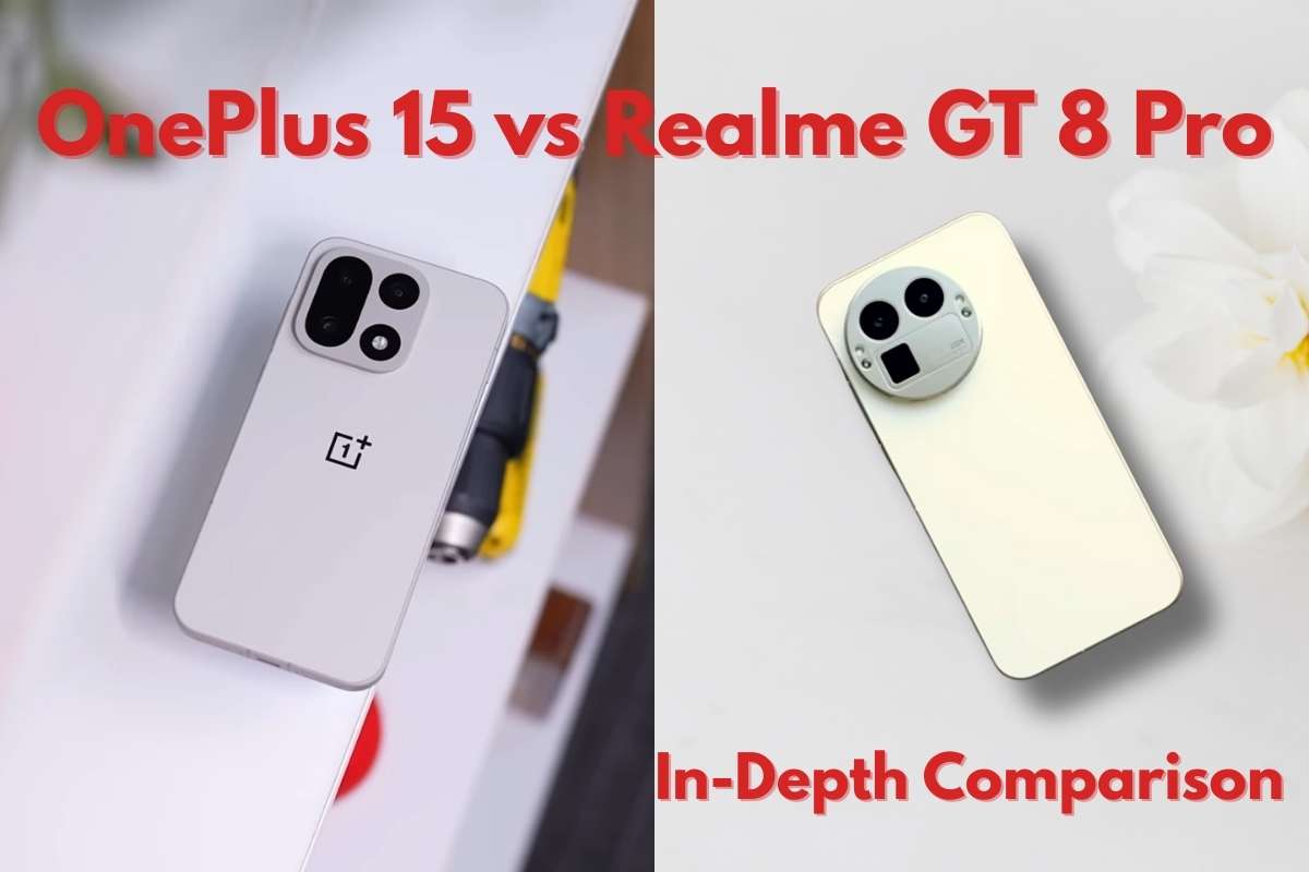 OnePlus 15 vs Realme GT 8 Pro flagship comparison 2025