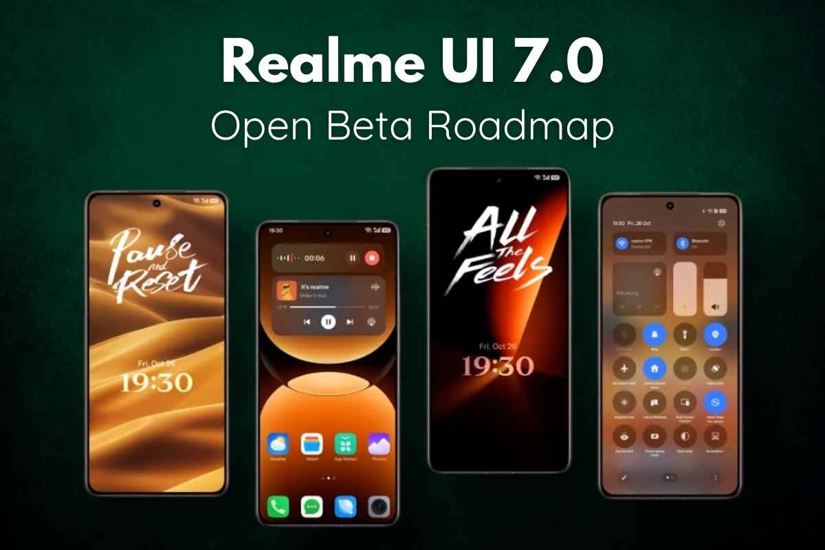 Realme UI 7.0 Android 16 update roadmap, eligible devices, and new features overview
