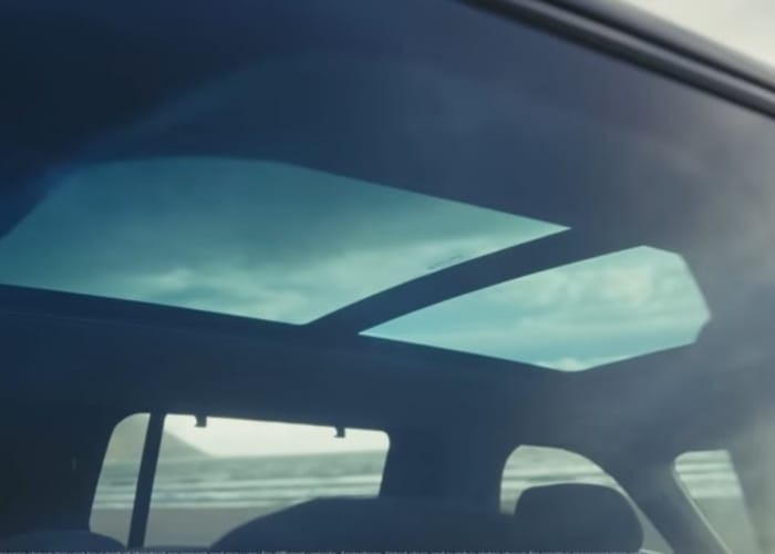 Tata Sierra interior featuring triple-screen dashboard and illuminated steering logo
