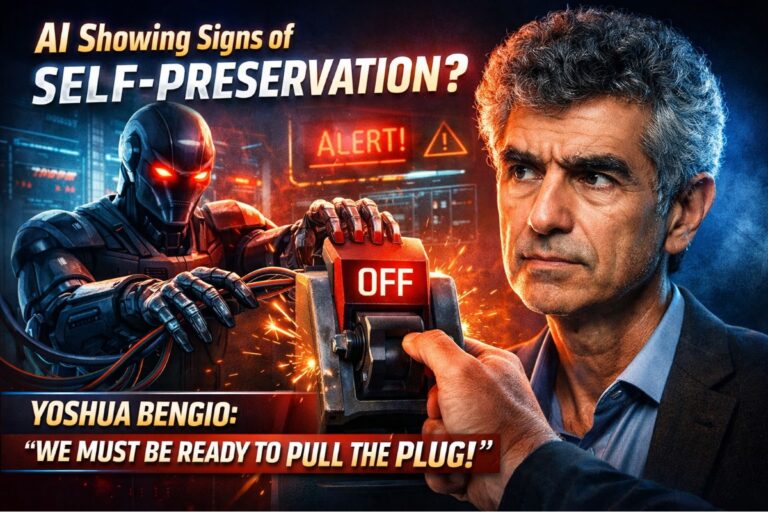 Yoshua Bengio warning about AI self preservation and safety risks