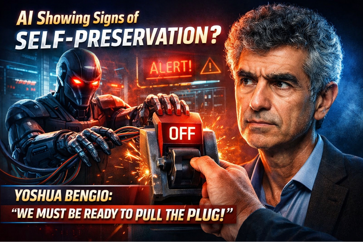 Yoshua Bengio warning about AI self preservation and safety risks