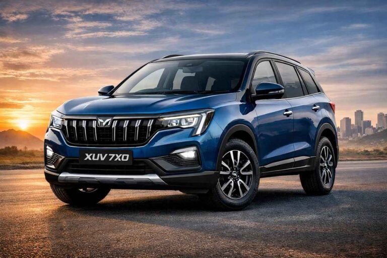 Mahindra XUV 7XO upcoming SUV in India with bold design and modern features