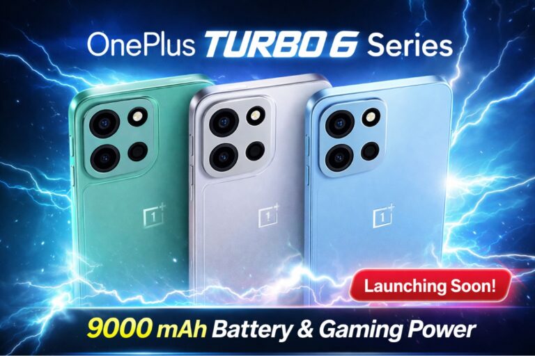 OnePlus Turbo 6 series showcasing massive battery and gaming performance