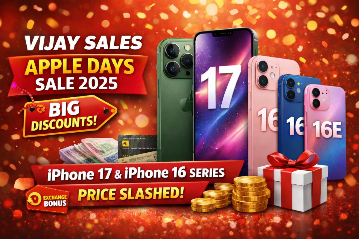 Vijay Sales Apple Days Sale iPhone 17 Pro discount in India