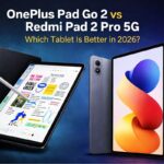 OnePlus Pad Go 2 vs Redmi Pad 2 Pro 5G tablet comparison 2026